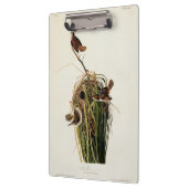 John James Audubon Marsh Wren Vogelprint Klembord (Links)