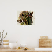 John James Audubon Marsh Wren Vogelprint Poster (Keuken)