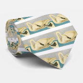 John James Audubon Trumpeter Swan Stropdas (Opgerold)