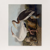John James Audubon White Ibis Bird Print Classic Legpuzzel (Verticaal)