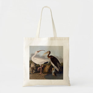 John James Audubon Witte Ibis Vogelprint Klassieke Tote Bag