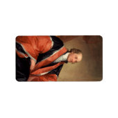 John Jay, 1794, door Gilbert Stuart Etiket (Voorkant)