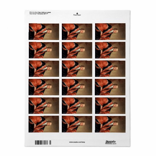 John Jay, 1794, door Gilbert Stuart Etiket (Full Sheet)