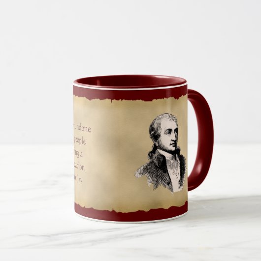 John Jay Coffee Mok (Voorkant rechts)