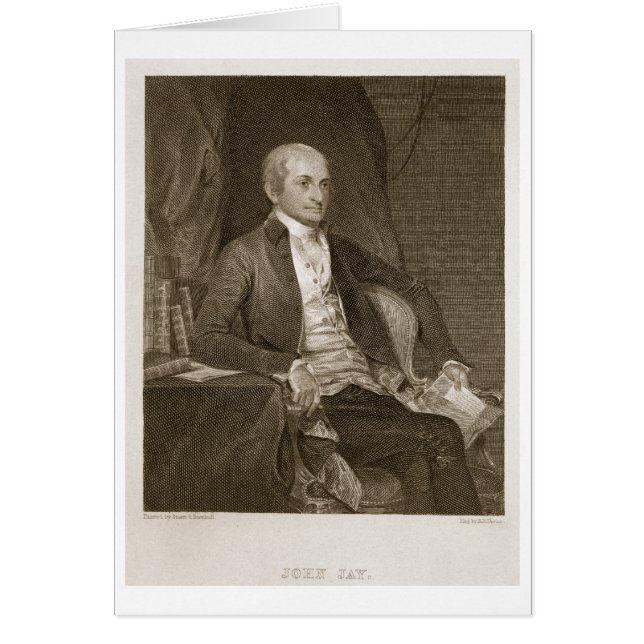 John Jay, gegraveerd door Asher Brown Durand (1796 (Voorkant)
