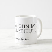 John Jay Institute Logo Coffee Mok (Voorkant rechts)