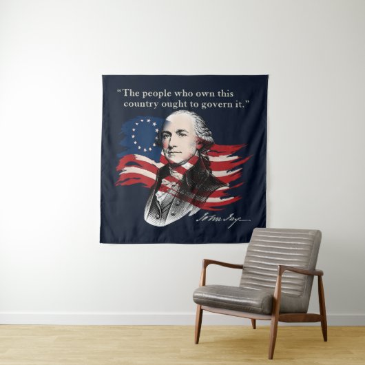John Jay Wandkleed (In situ)