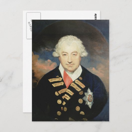 John Jervis Briefkaart (Voorkant / Achterkant)