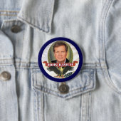 John Kasich 2016 Ronde Button 7,6 Cm (In situ)