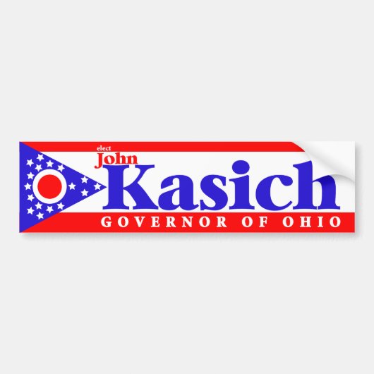 John Kasich Bumpersticker (Voorkant)