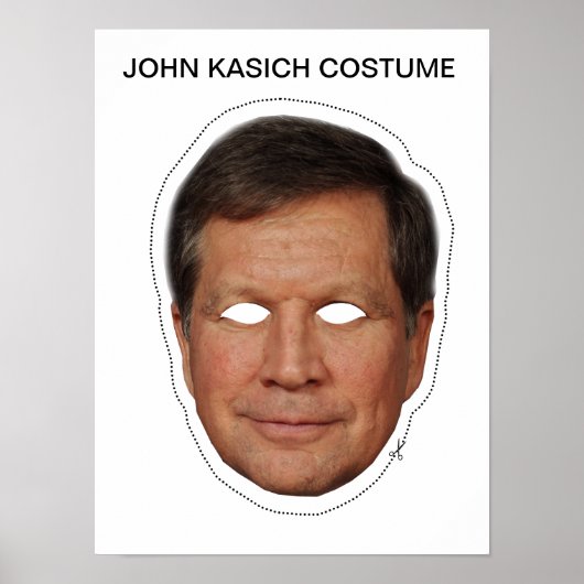 John Kasich Costume Poster (Voorkant)
