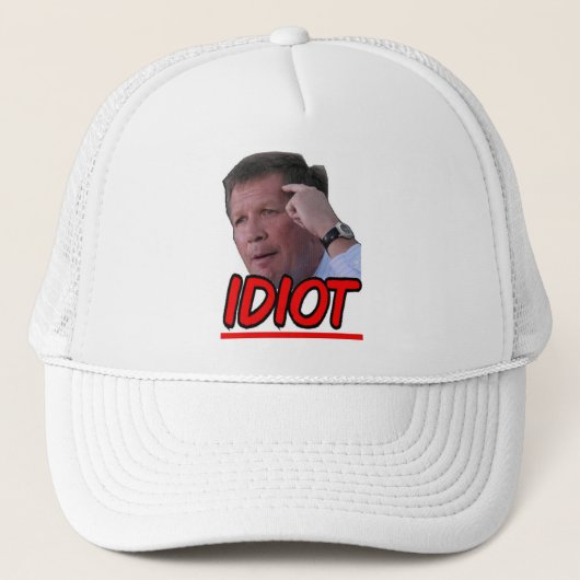 John Kasich - gouverneur van Idiot Ohio Trucker Pet (Voorkant)