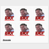 John Kasich - Idiot Ohio Gouverneur Vierkante Sticker (Vel)
