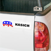 John Kasich Republikeinse olifant Bumpersticker (Op Truck)