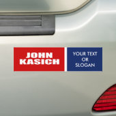 JOHN KASICH VOOR GOVERNOR BUMPERSTICKER (Op auto)