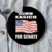 JOHN KASICH VOOR GOVERNOR RONDE BUTTON 6,0 CM (In situ)