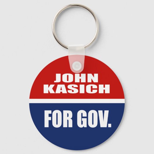 JOHN KASICH VOOR GOVERNOR SLEUTELHANGER (Voorkant)
