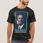 John Katko Poster Political Parody T-shirt (Voorkant)