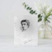 John Keats Briefkaart (Staand voorkant)
