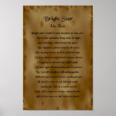 John Keats, Bright Star Poster (Voorkant)