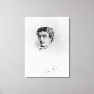 John Keats Canvas Afdruk