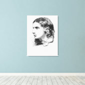 John Keats Canvas Afdruk (Insitu (Houten vloer))