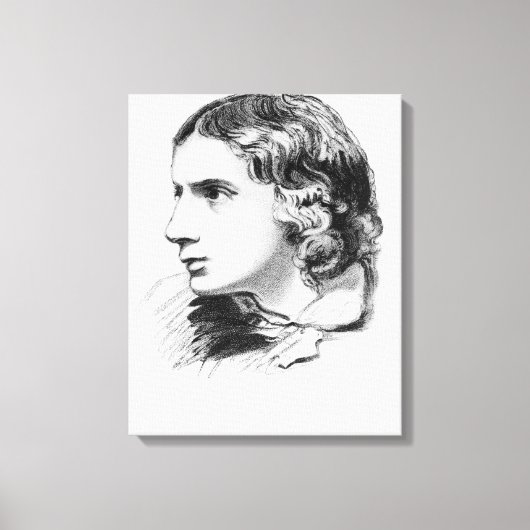 John Keats Canvas Afdruk (Voorkant)