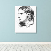 John Keats Canvas Afdruk (Insitu (Houten vloer))