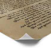 John Keats, in het najaar Poster (Hoek)