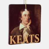 John Keats Keramisch Ornament (Rechts)