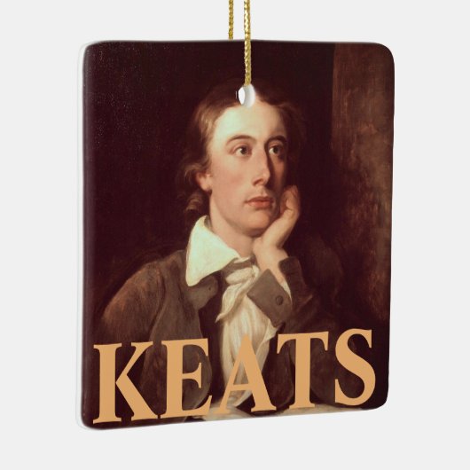 John Keats Keramisch Ornament (Rechts)