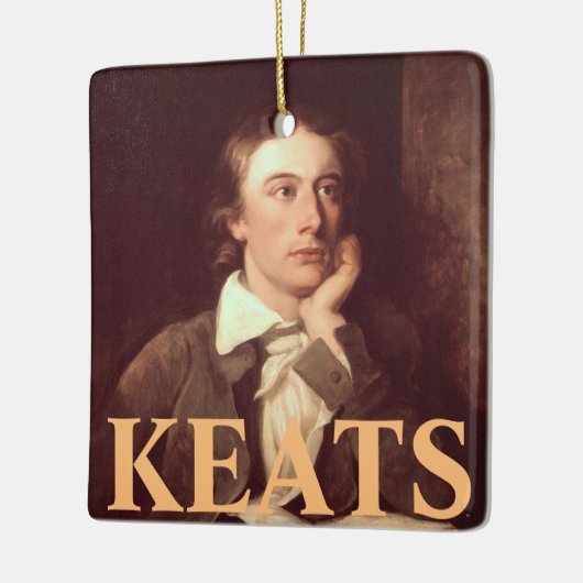 John Keats Keramisch Ornament (Links)