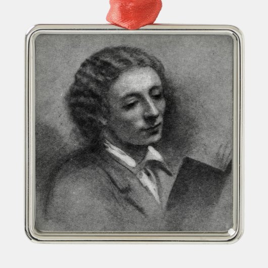 John Keats Metalen Ornament (Voorkant)