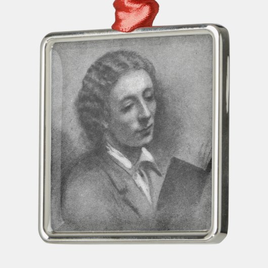 John Keats Metalen Ornament (Links)