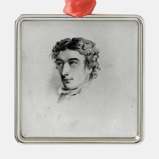John Keats Metalen Ornament (Voorkant)