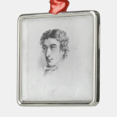 John Keats Metalen Ornament (Links)