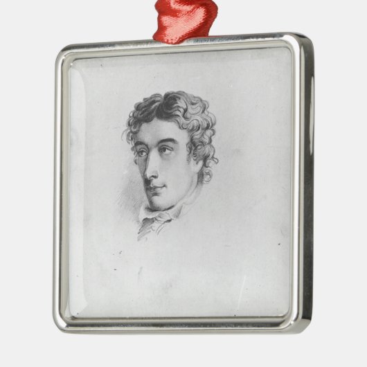 John Keats Metalen Ornament (Links)