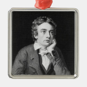 John Keats Metalen Ornament