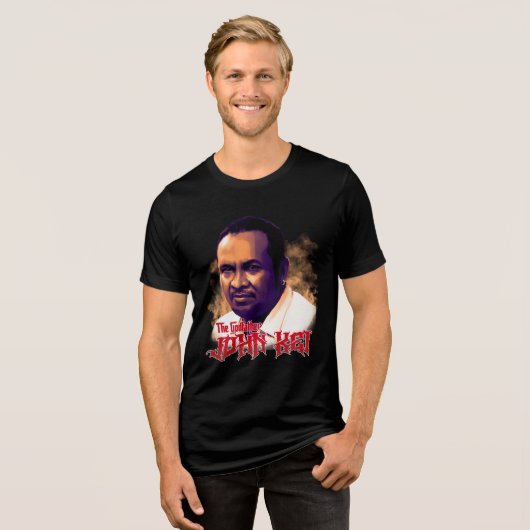 John Kei Tri-Blend Shirt (Voorkant volledig)