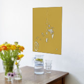 John Kennedy 35e President van de Verenigde Staten Folie Afdrukken (Laag (Keuken))