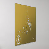 John Kennedy 35e President van de Verenigde Staten Folie Afdrukken (Laagn)