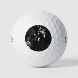 John Kennedy 35e President van de Verenigde Staten Golfballen