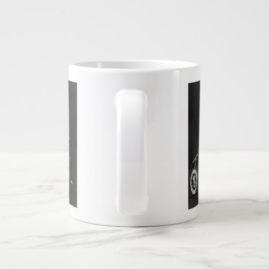 John Kennedy 35e President van de Verenigde Staten Grote Koffiekop (Achterkant)