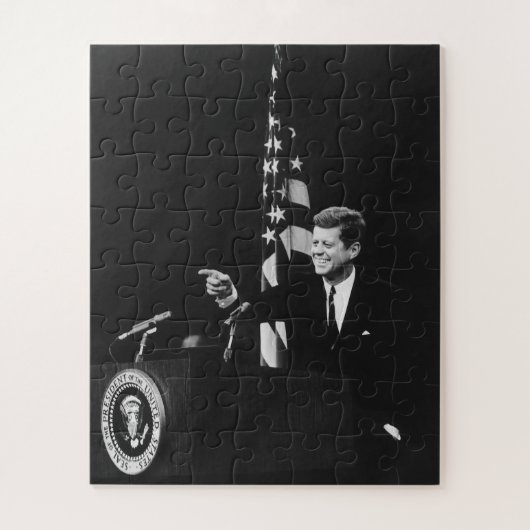 John Kennedy 35e President van de Verenigde Staten Legpuzzel (Verticaal)