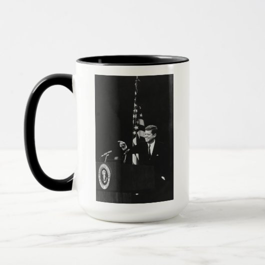 John Kennedy 35e President van de Verenigde Staten Mok (Links)