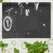 John Kennedy 35e President van de Verenigde Staten Theedoek (Gevouwen)