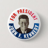 JOHN KENNEDY - Button (Voorkant)