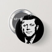 John Kennedy Gear Ronde Button 5,7 Cm (Voorkant /achterkant)