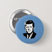 John Kennedy Gear Ronde Button 5,7 Cm (Voorkant /achterkant)