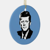 John Kennedy Keramisch Ornament (Rechts)